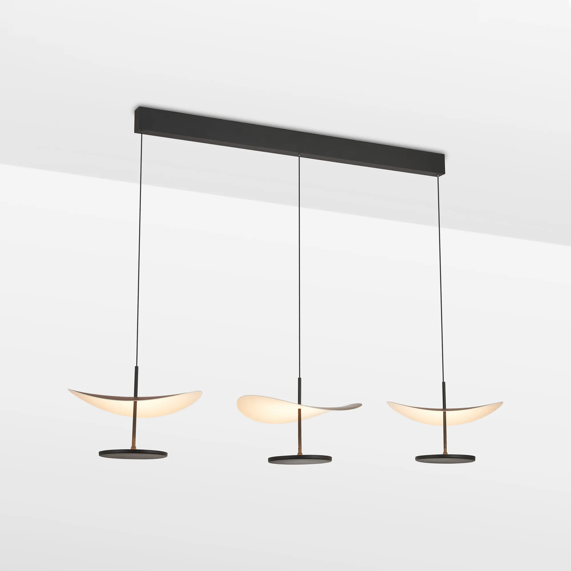 Abisal Dark Wood Ceiling Lights Mantra Single Pendant